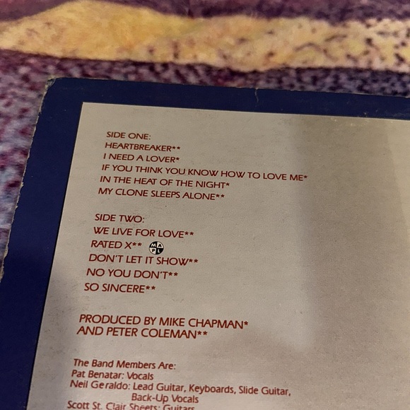 Vintage Pat Benatar Vinyl Records - Picture 5 of 12